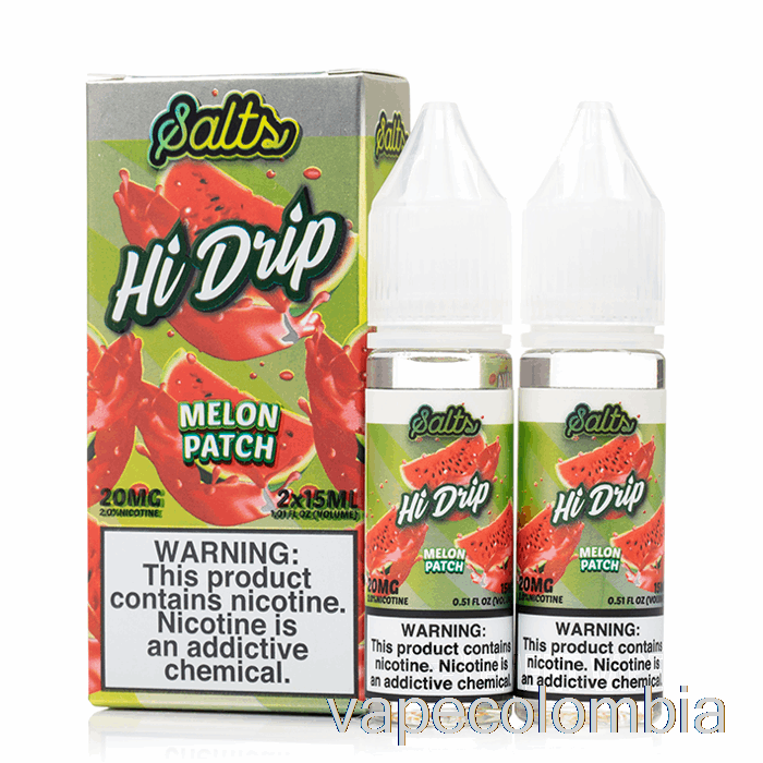 Parche De Melón Desechable Vape - Sales De Alto Goteo - 30ml 50mg